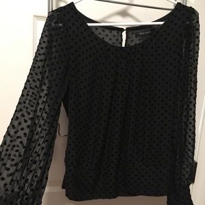 White House Black Market blouse top shirt size 6